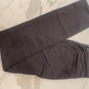 Ann Taylor loft petite grey high rise skinny jeans